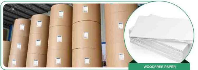 Factory Price High Quality 60gsm White Woodfree Uncoated Offset Printing Paper