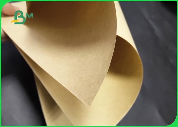 FSC Approved 70GSM 80GSM Brown Sack Kraft Liner Paper Pure Color For Packing