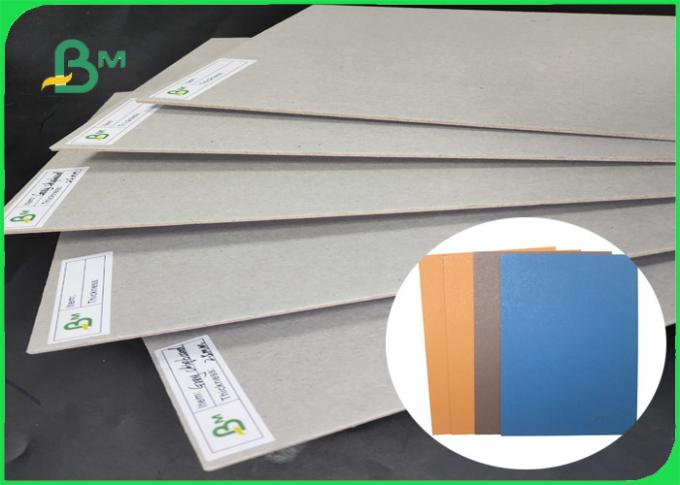 FSC 1MM 1.5MM 2MM Grey Chipboard Paper /  Grey Cardboard Not Easy To Deform