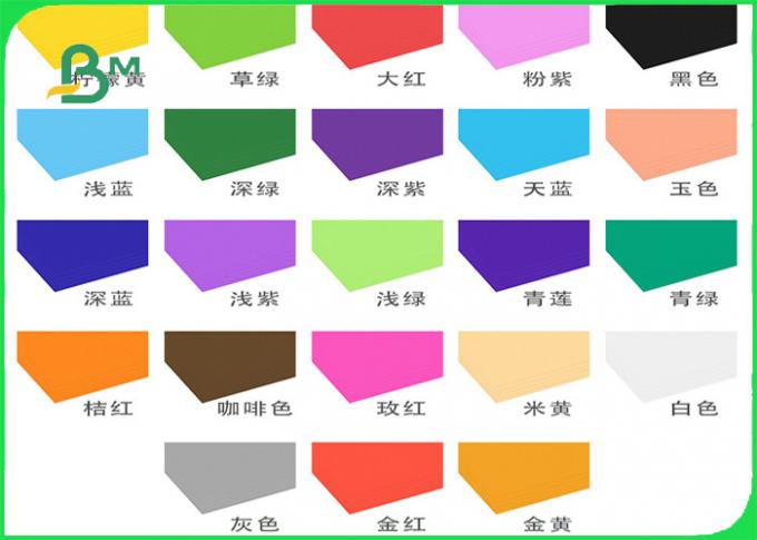 100% wood pulp Smooth surface 80gsm green colored offset paper for DIY