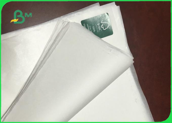 30gsm 35 gsm Food Grade Uncoated White Sack Kraft Paper FDA EU SGS Certified