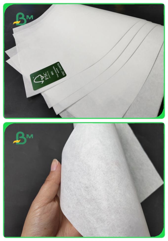 Sack Kraft Paper 30 / 35 / 40gsm Uncoated With FDA EU SGS Certified In Sheets 