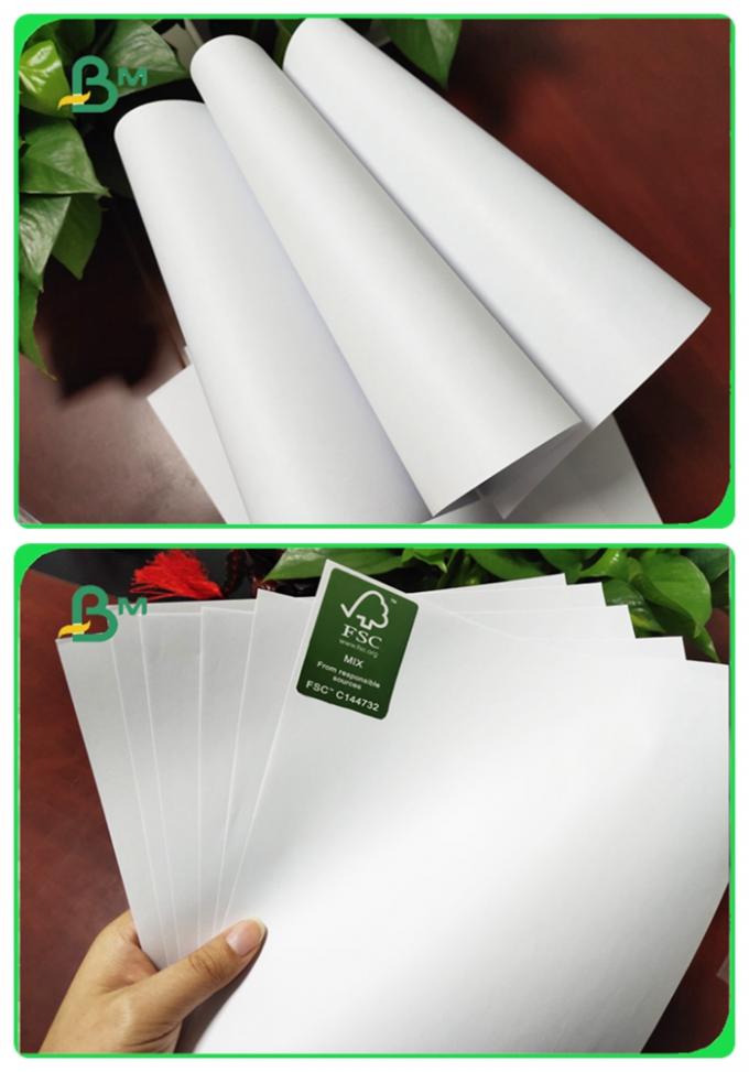 104% whiteness Long Grain Wood Free Uncoated Offset Paper FSC & ISO Certified