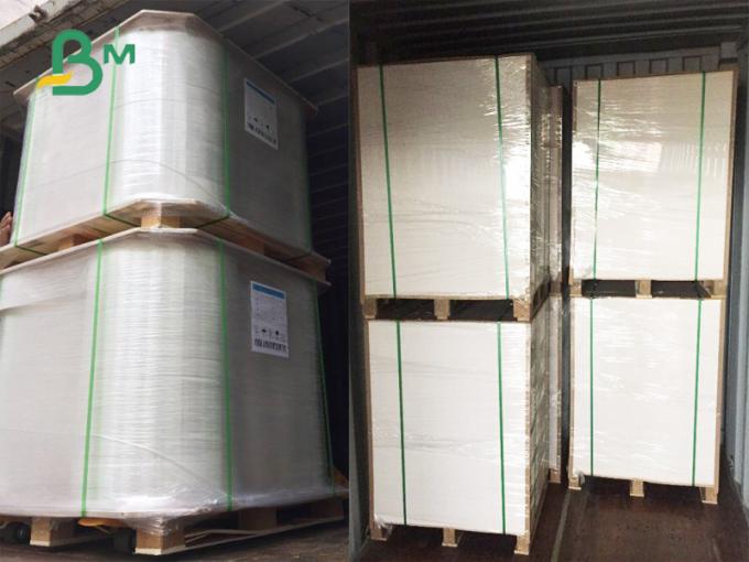 FSC & SGS 50g to 80g Kraft Liner Paper Food Grade Virgin Wood 28 * 39 inch