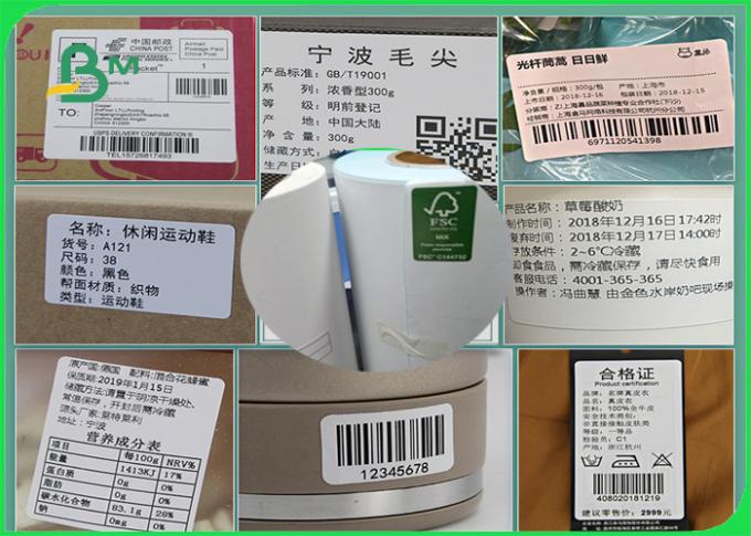 size 100*100mm Strong viscosity Thermal sticker paper for market labal