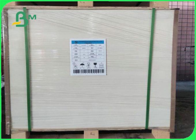 70 * 100cm Food Grade 350gsm + 15g PE Waxed Paperboard For Packing Fast Food