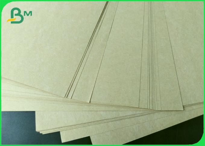  Eco-friendly Brown Kraft Paper for bags Envelopes 70 - 100gsm Bamboo Pulp