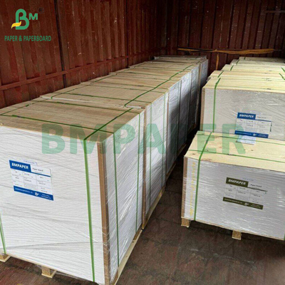 40 গ্রাম উচ্চ সাদা কাঠবিহীন অফসেট কাগজ বইয়ের জন্য 640 x 900 মিমি