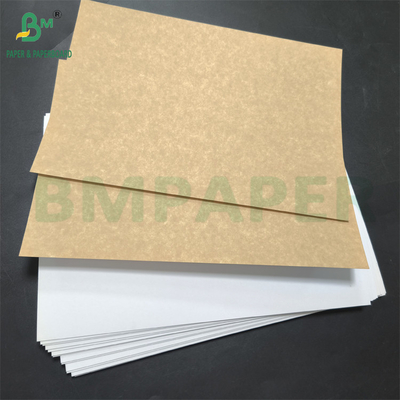 ফুড গ্রেড CCKB কার্ডবোর্ড 270gsm একপাশে লেপযুক্ত ক্রাফটব্যাক বোর্ড