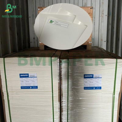 58gsm 60gsm এলডব্লিউসি হালকা ওজনের লেপযুক্ত সাদা কাগজের শীট ফর্ম দুই পক্ষের গ্লস