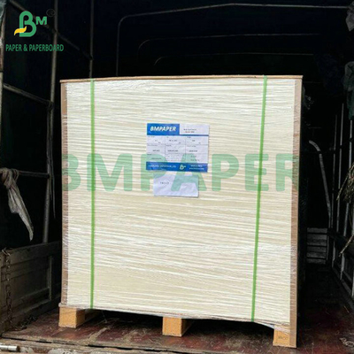 প্রাকৃতিক শোষণকারী পলপবোর্ড ফাঁকা কোস্টার কাগজ 35PT 40PT বিয়ার ম্যাট জন্য
