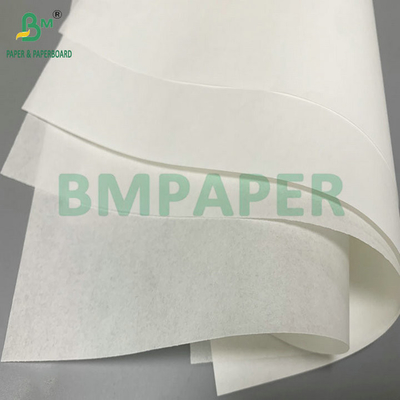 খাদ্য নিরাপদ 40gsm 50gsm সিলিকন ওভেন বেকিং পেপার সাদা Greaseproof