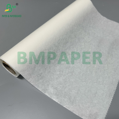 40 গ্রাম ডাবল সাইড সিলিকন লেপযুক্ত কাগজ রোলস বেকিং খাদ্য গ্রেড সাদা আবরণ কাগজ