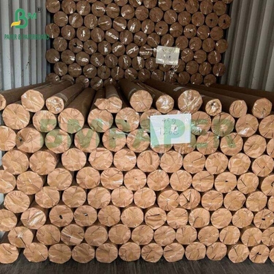 60 গ্রাম 70 গ্রাম ছিদ্রযুক্ত কাগজ Kraft 66 "X 300yardas ছড়িয়ে এবং কাটা জন্য