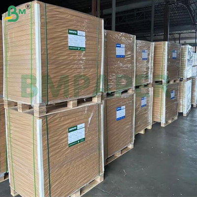 70gsm/80gsm/90gsm উচ্চ প্রসারিত ব্রাউন প্রসারিত Kraft কাগজ উপাদান প্যাকেজিং জন্য