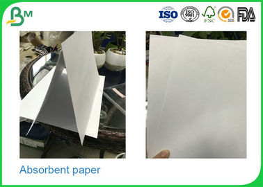 0.3 মিমি - 2.0 মিমি বেধ Uncoated Absorbent Cardboard কাগজ পত্রক তৈরি জন্য রোলস