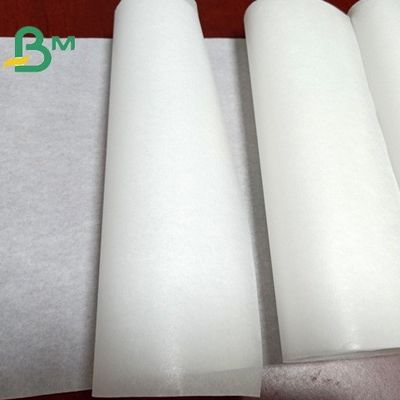 রাসায়নিক প্যাকেজিং জন্য 29gsm লেপা এক / দুই পাশ হিটেবল এফডিএ এমজি কাগজ