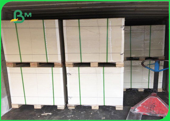 এফএসসি / এফডিএ অনুমোদিত এক সাইড লেপা হোয়াইট ক্রাফ্ট কাগজ 35/40 জিএসএম শীট