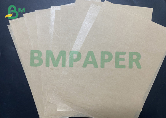 খাবারের প্যাকেজিংয়ের জন্য 10PE ম্যাট লেপ সহ 40gsm পাতলা ক্রাফট পেপার