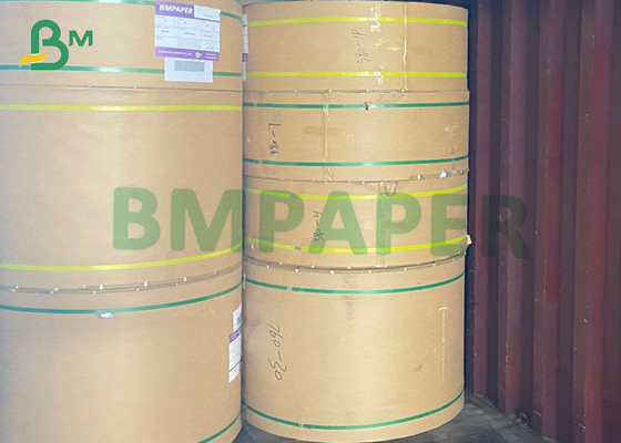 খাবারের প্যাকেজিংয়ের জন্য 10PE ম্যাট লেপ সহ 40gsm পাতলা ক্রাফট পেপার