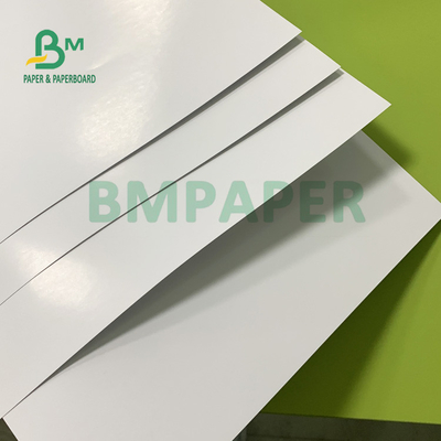 170gsm উচ্চ বিবর্ণ প্রতিরোধের চকচকে আর্ট পেপার ডুল সাইড প্রলিপ্ত শুভ্রতা