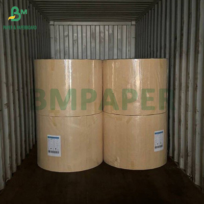 35gsm 40gsm উচ্চ তাপমাত্রা প্রতিরোধী হোয়াইট গ্রাসপ্রুফ পেপার জাম্বো রোলস বেকিং এবং রান্নার জন্য