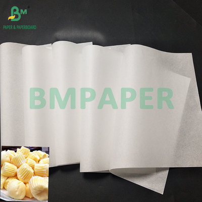 ফুড গ্রেড গন্ধহীন গ্রীসপ্রুফ সাদা রঙিন কাপকেক লিনার কাগজ