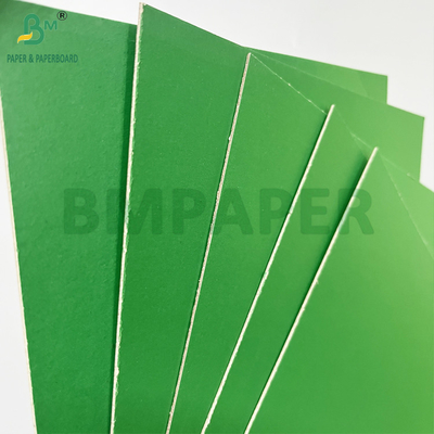 ভাল শক্ততা 1.2 মিমি গ্রে ব্যাক সবুজ ল্যাকযুক্ত কার্টন বোর্ড ল্যামিনেট