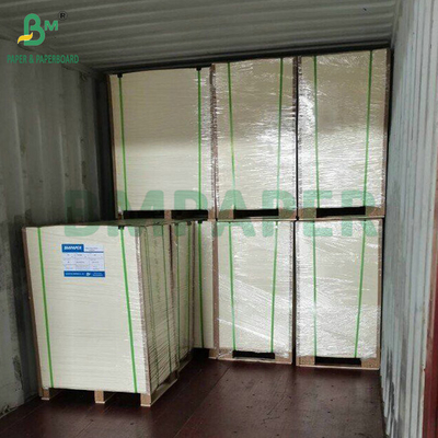 প্রাকৃতিক হোয়াইট 600um 900um ডাবল সাইডেড আনকোটড বিয়ার প্যাড কার্ডবোর্ড