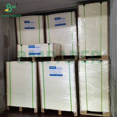 প্রাকৃতিক হোয়াইট 600um 900um ডাবল সাইডেড আনকোটড বিয়ার প্যাড কার্ডবোর্ড