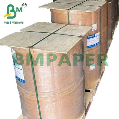 30 - 60 গ্রাম গ্রাসপ্রুফ বেকিং পেপার স্টিমিং এবং মোড়ানোর জন্য বাদামী রঙ