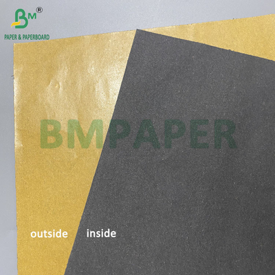 2 স্তর ফল মঙ্গো সুরক্ষা ব্যাগ কাগজ রোলস জলরোধী বাইরে হলুদ ভিতরে কালো