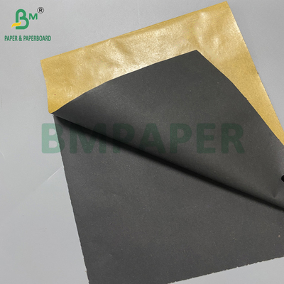 2 স্তর ফল মঙ্গো সুরক্ষা ব্যাগ কাগজ রোলস জলরোধী বাইরে হলুদ ভিতরে কালো