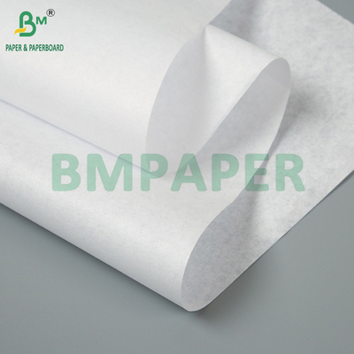 35GSM 40GSM MG ফাস্ট ফুড ব্যাগের জন্য হোয়াইট ক্রাফট পেপার 715 মিমি ভাল শক্ততা