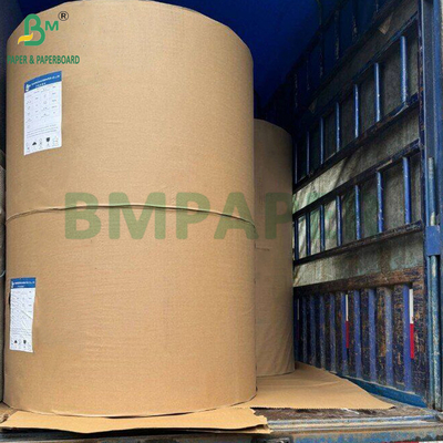 35GSM 40GSM MG ফাস্ট ফুড ব্যাগের জন্য হোয়াইট ক্রাফট পেপার 715 মিমি ভাল শক্ততা