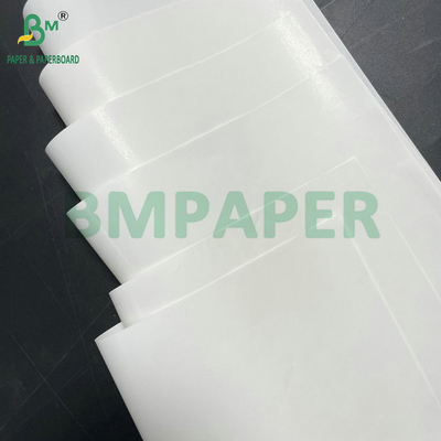 বিয়ার বোতল লেবেল জন্য একপাশে লেপা চকচকে 65g 70g ভিজা শক্তি কাগজ