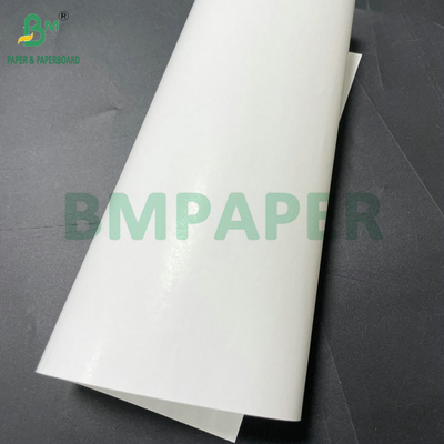 বিয়ার বোতল লেবেল জন্য একপাশে লেপা চকচকে 65g 70g ভিজা শক্তি কাগজ