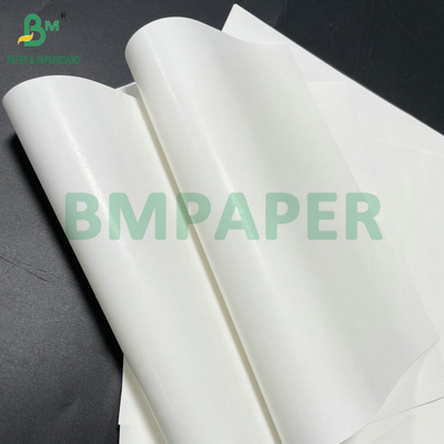 বিয়ার বোতল লেবেল জন্য একপাশে লেপা চকচকে 65g 70g ভিজা শক্তি কাগজ
