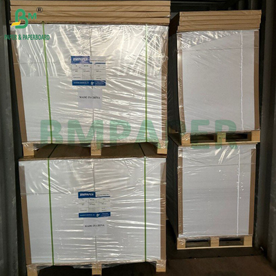 উচ্চ মানের কাগজ ব্যাগ জন্য 350gsm সাদা Kraft কাগজ শীট 31 &quot;x43&quot; 35 &quot;x47&quot;