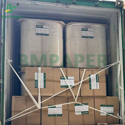 24g 28g হোয়াইট স্ট্রো প্যাকেজিং কাগজ রোলস 27mm প্রস্থ 6000m দৈর্ঘ্য ≠ খাদ্য গ্রেড টাইপ
