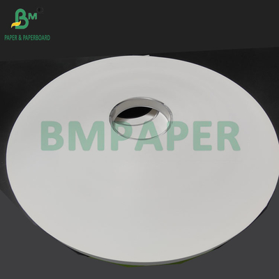 24gsm 28gsm হোয়াইট স্ট্রা প্যাকেজিং পেপার 27MM x 5000M ভাল টান শক্তি