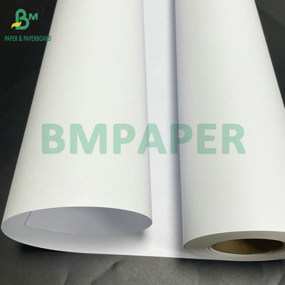 রঙিন টপোগ্রাফিক মানচিত্র মুদ্রণের জন্য 24LB 28LB লেপযুক্ত বন্ড সিএডি প্লটার পেপার রোল