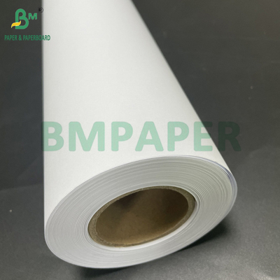 রঙিন টপোগ্রাফিক মানচিত্র মুদ্রণের জন্য 24LB 28LB লেপযুক্ত বন্ড সিএডি প্লটার পেপার রোল