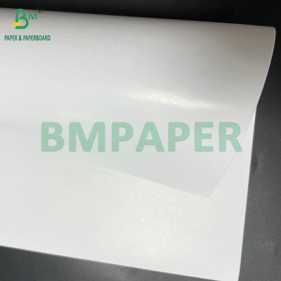 60# গ্লস ফিনিস একপাশে আবৃত C1S কাগজ সাদা লেবেল মুদ্রণ শীট
