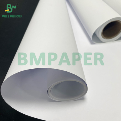 90 গ্রাম 105 গ্রাম লেপা বন্ড পেপার রোল 24 &quot;x 150&quot; ইনডোর রঙিন পোস্টার প্রস্তুতকারকের জন্য