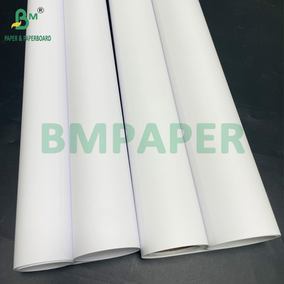 90 গ্রাম 105 গ্রাম লেপা বন্ড পেপার রোল 24 &quot;x 150&quot; ইনডোর রঙিন পোস্টার প্রস্তুতকারকের জন্য