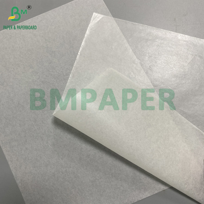 30gsm 40gsm হ্যামবার্গার খাদ্য স্ন্যাক্সের জন্য প্যাকেজ ওয়াশ লেপযুক্ত তেল জলরোধী