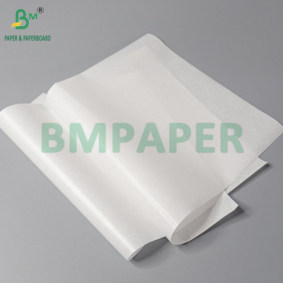 38gsm Greaseproof Hamburger ফুড গ্রেড প্যাকেজিং Waxed কাগজ মুদ্রণযোগ্য