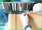 প্রাকৃতিক ফাইব্রিক 0.5 মিমি হ্যান্ডব্যাগ জন্য পরিবেশগত ধোয়া Kraft কাগজ