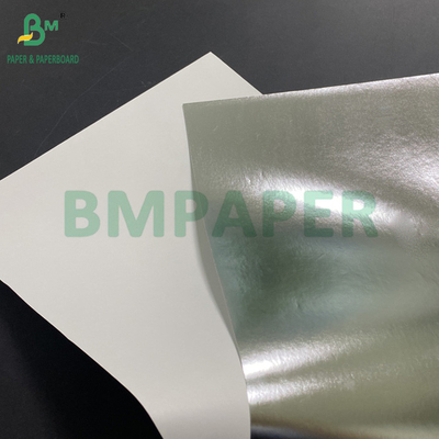 70g ধাতব বিয়ার লেবেল কাগজ অ্যালুমিনিয়াম 1 পাশ সাদা পিছনে প্রলিপ্ত